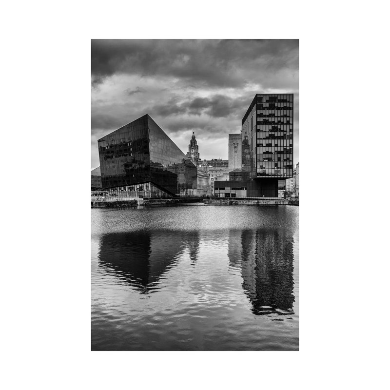 England, Liverpool 1 Piece Wrapped Canvas Wall Art, 30.48 cm H x 45.72 cm W