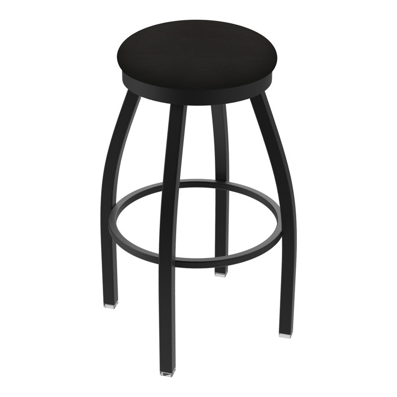 Tabouret pivotant80280 Misha, Étain, Tabouret de comptoir (assise de 25 po de hauteur), Vinyle - espresso Canter