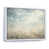 White Floater Framed