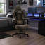 Fauteuil ergonomique pivotant en similicuir-1367306157