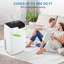 Le climatiseur portatif 12 000 BTU refroidit jusqu'à 550 pieds carrés Ft, 3 modes de fonctionnement, télécommande