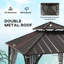 10 Ft. W x 10 Ft. D Metal Hardtop Gazebo-2125820725