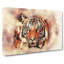 Tiger In Abstract - Wrapped Canvas Painting-55302297