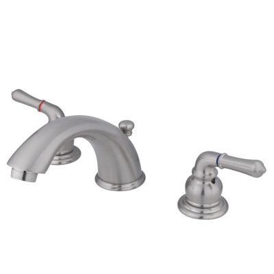 Widespread Bathroom Faucet with Drain Assembly