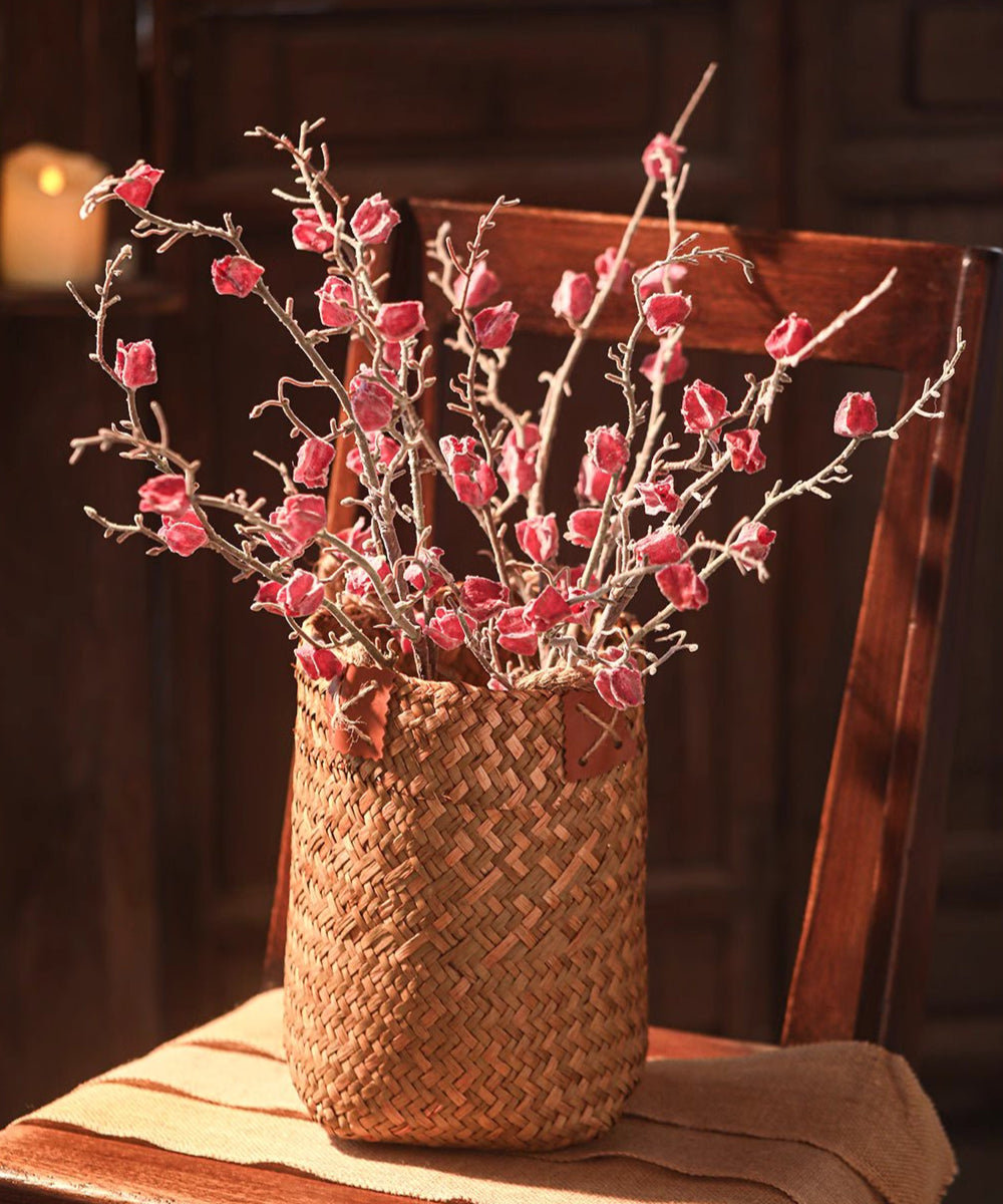 Dried Fruit Branch Stems, Pink