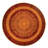Rosewood Solid Wood Pedestal Dining Table-25656188