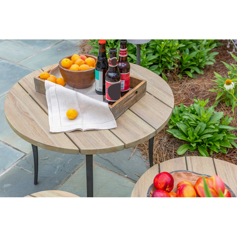 Peak Season Side Table, 27.56" L x 27.56" W