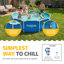 Ensemble de piscine hors-terre à cadre rond 10 pi x 30 po Funsicle-129400739-129400740