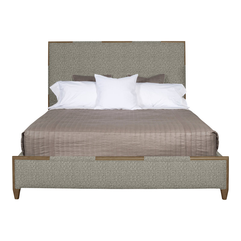 Chatfield By Thom Filicia Solid Wood Bed, Tuck Graphite, Queen, Hampton