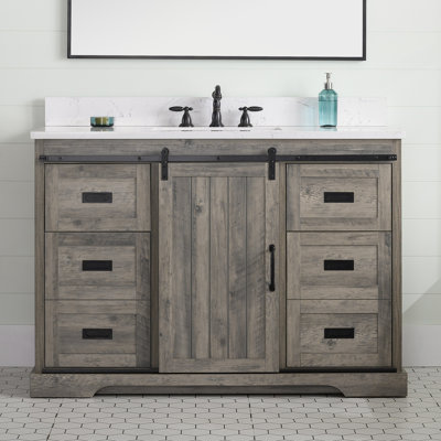Ensemble de meuble-lavabo simple 48 po Cayden