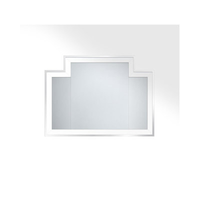 Vogue Flat Beveled Wall Mirror