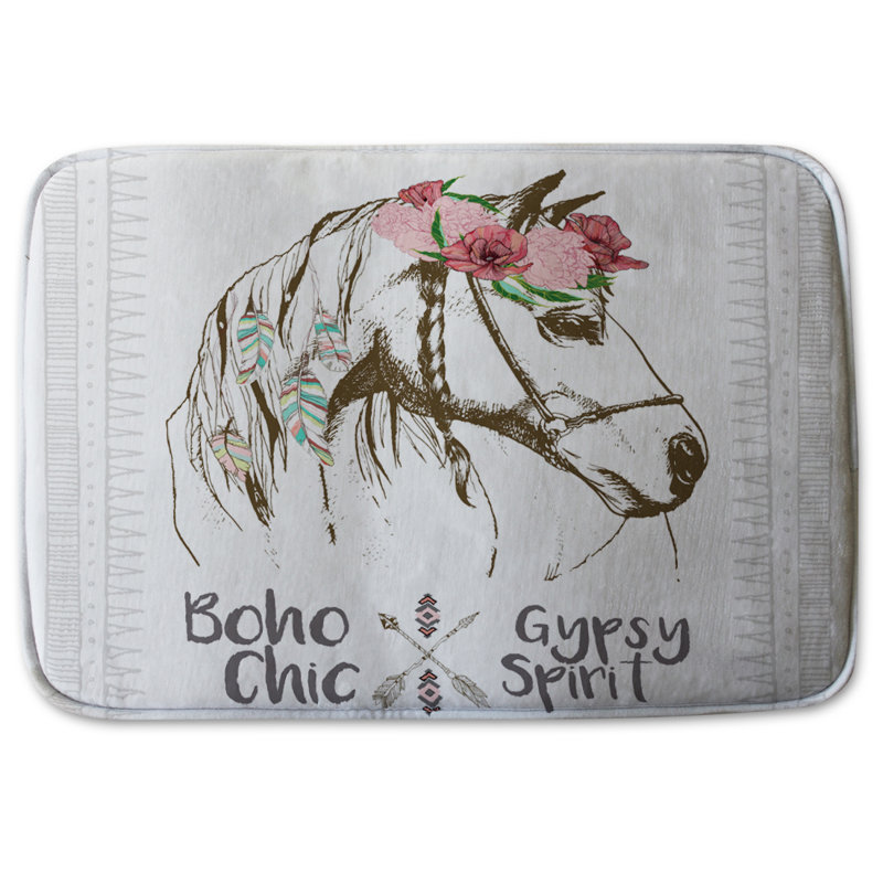 Pepe Memory Foam Non-Slip Bath Mat