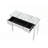 Silver Dressing Table With Flip-Top Mirror