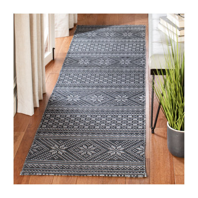 Reuben Hand Loomed Cotton Southwestern Rug