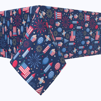 Farina Geometric Independence Day Tablecloth