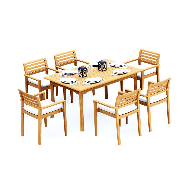 Ensemble repas d'extérieur Bechtel, 6