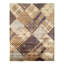 Patchwork Area Rug in Brown