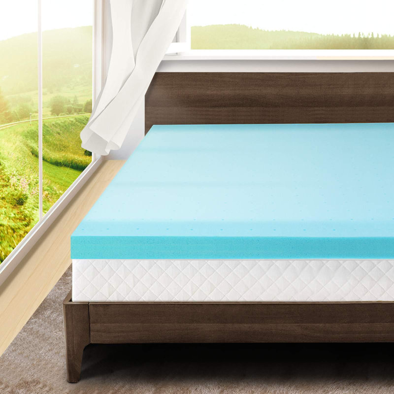 Iarrobino 3" Memory Foam Mattress Topper (5 Sizes), King