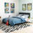 Morgana Vegan Leather Platform Bed-178124149-178124136