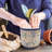 3 Piece Ceramic Plant pots with Drainage Holes-1290265810
