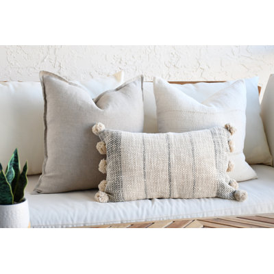 Neutral Boho Pillow Cover