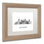 « baltimore maryland horizon wb-bw », impression sur toile encadrée-19531143-68768122