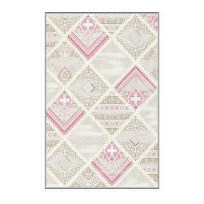 Premium Hall Carpet (2.6 x 9.8 ft), 100% Polyester, 0.3 in Pile Height | Antibacterial, Non-Slip Underside, 3D Digital Print | Machine Washable, Durable, Ideal for Home & Office, Easy Maintenance