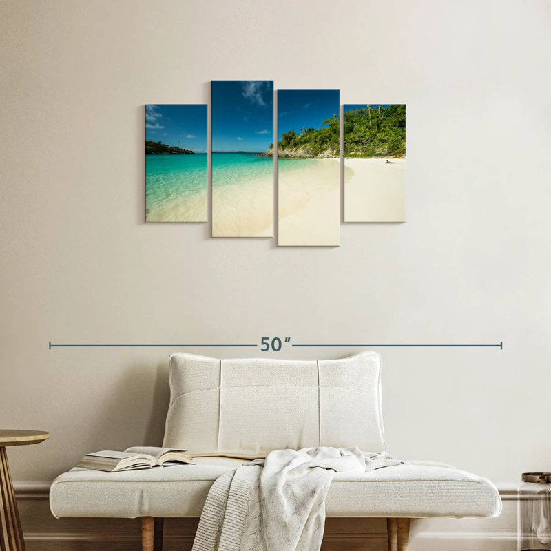 Gillard Tropical Trunk Bay Gillard, H 22 po x l 36 po