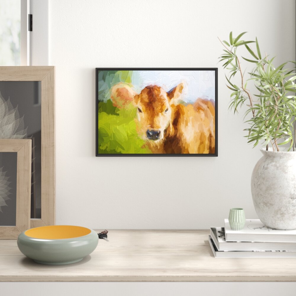 Gerahmtes Poster Young Calf