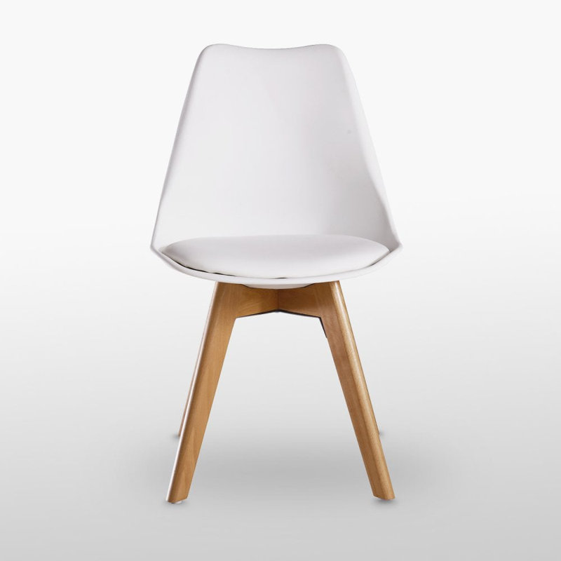 Thomasin Upholstered Dining Chair, White, 4