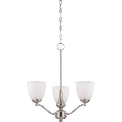 Lustre classique/traditionnel ombré 3 lumières Royst