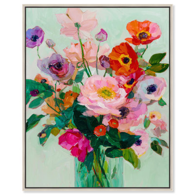 «Vase of Joy», reproduction d'art sur toile par Art Remedy