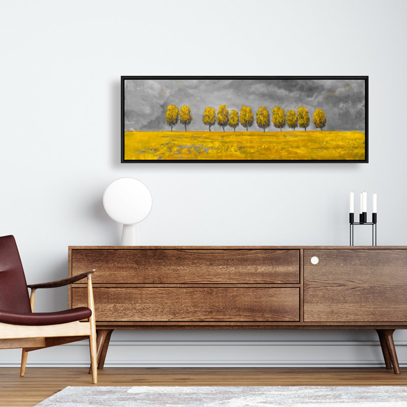 " Trees In A Field "