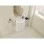 Meuble-lavabo autoportant de 23 po avec lavabo et portes à fermeture douce-126528298