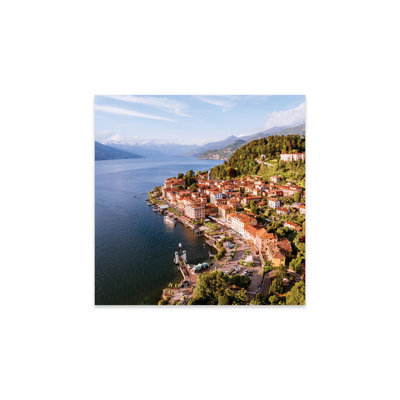 " Aerial View of Bellagio on Lake Como, Italy " Print