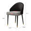 Ensemble de table de salle à manger 9 pièces avec table de salle à manger extensible en pierre frittée de 63 à 94,5 po avec 8 chaises rembourrées en cuir Fuax-509246078-509246080
