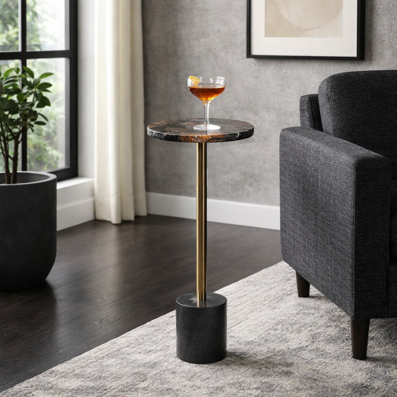 Table d'appoint Petrified Wood