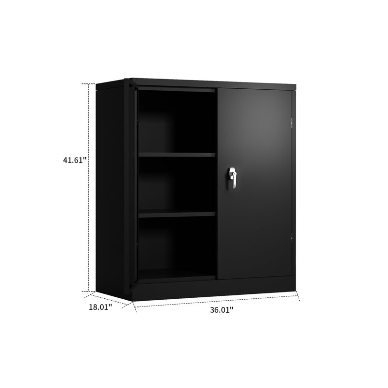 Lilach Metal Accent Cabinet
