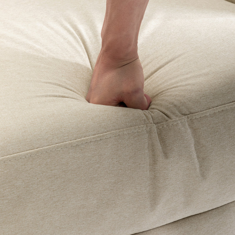 Fauteuil inclinable et oscillant rembourré classique, Plage