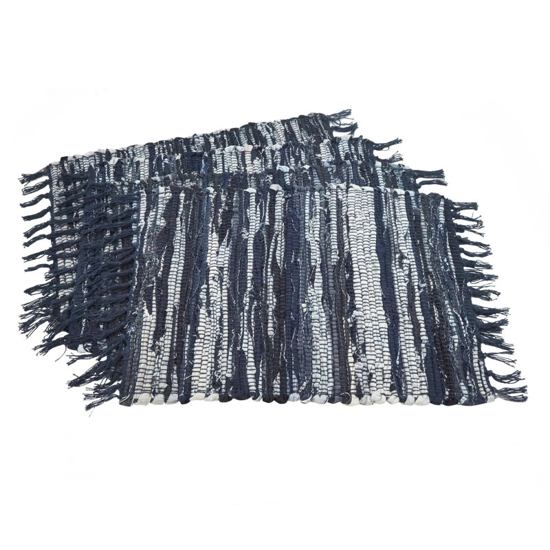 Hazelip Cotton Abstract Rectangle Placemat