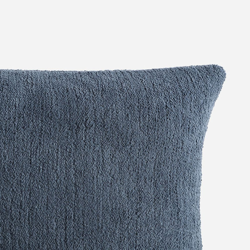 Snug Square Pillow Cover & Insert, Midnight, 20" H x 20" W