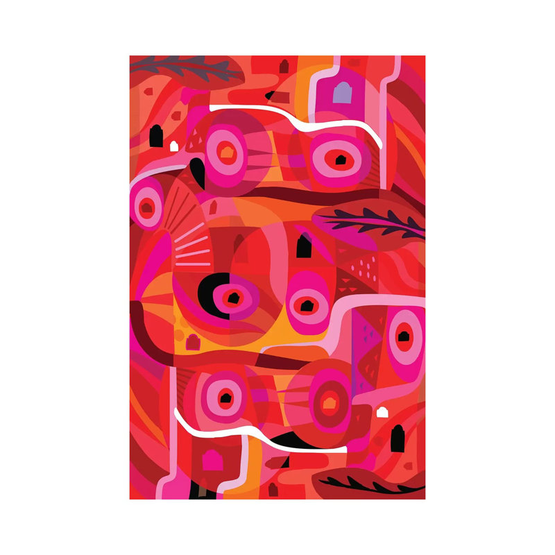 Rosa Mexicana by Charles Harker - Wrapped Canvas Print, 101.6 cm H x 66.04 cm W x 1.91 cm D