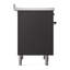 Cuisinière à induction 40 pouces avec 6 éléments à induction ILVE Nostalgie II Series (porte pleine)-1209468426
