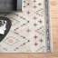 Tapis à motif géométrique ivoire Begley-1150469454