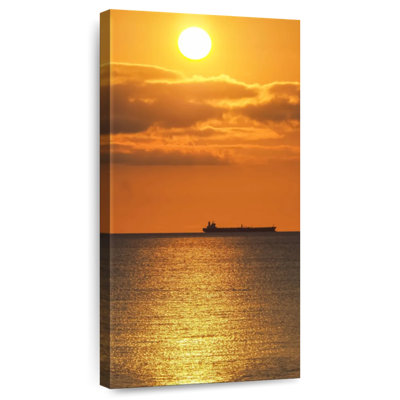Dramatic Ocean Sunset