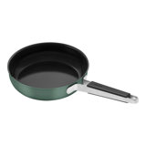 ZWILLING Pure 9.5-Inch Stainless Steel Ceramic Nonstick Fry Pan, Green