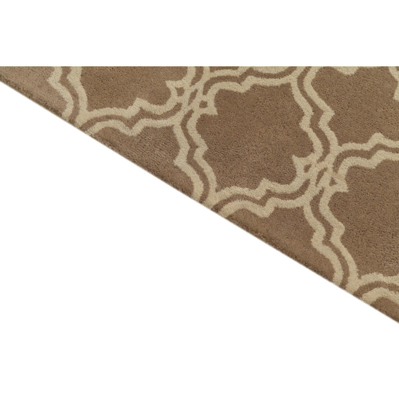 Tapis brun clair Myrick