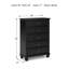 Commode 5 tiroirs Eftichia