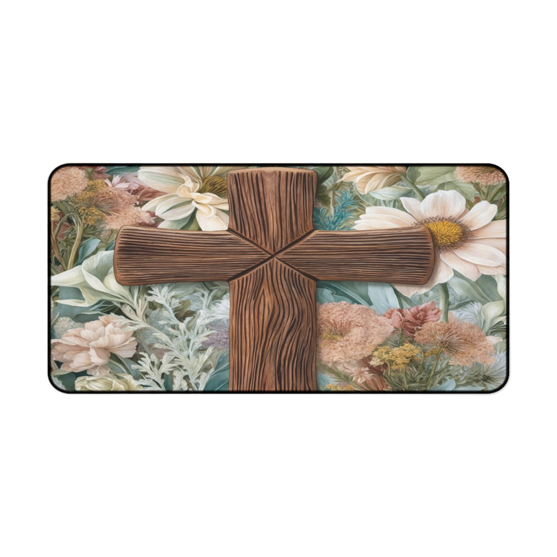 Polyester Desk Pad, 31.5x15.5