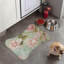Tapis rétro en forme d'os - 1 pièce